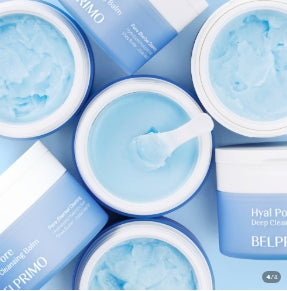 Belprimo Hyal Pore Deep Cleansing Balm 60ml - Instant Melt, No Eye Irritation