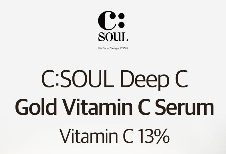 C:soul Deep C Gold Vitamin C 13% Serum