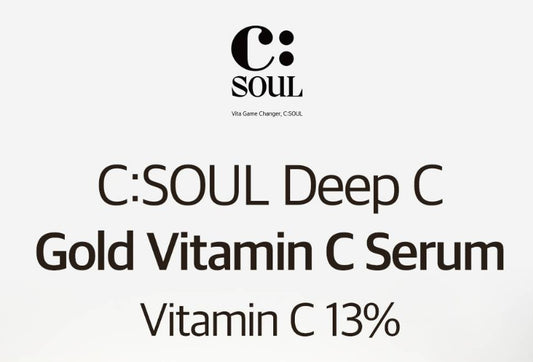 C:soul Deep C Gold Vitamin C 13% Serum