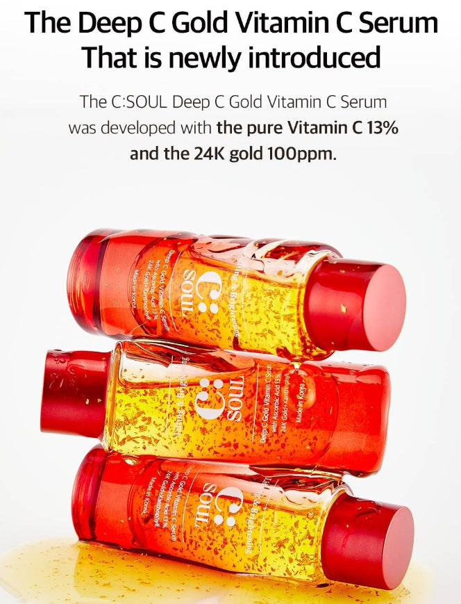 C:soul Deep C Gold Vitamin C 13% Serum