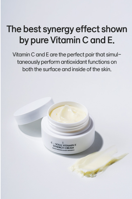C:soul Vitamin E Synergy Cream (Alcohol-Free)