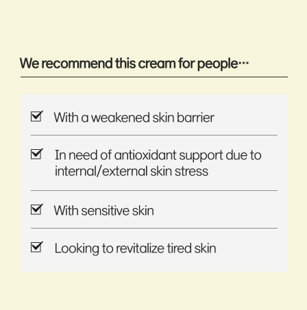 C:soul Vitamin E Synergy Cream (Alcohol-Free)
