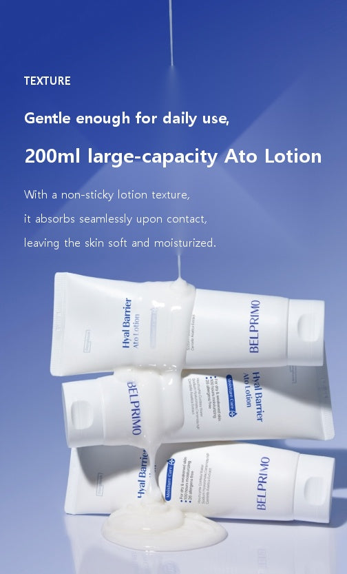 Hyal Barrier Ato Lotion 200ml - 100-Hour Moisture & Itch Relief