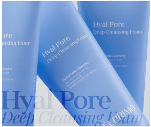 Belprimo Hyal Pore Deep Cleansing Foam 155ml - Hydrating Face Wash