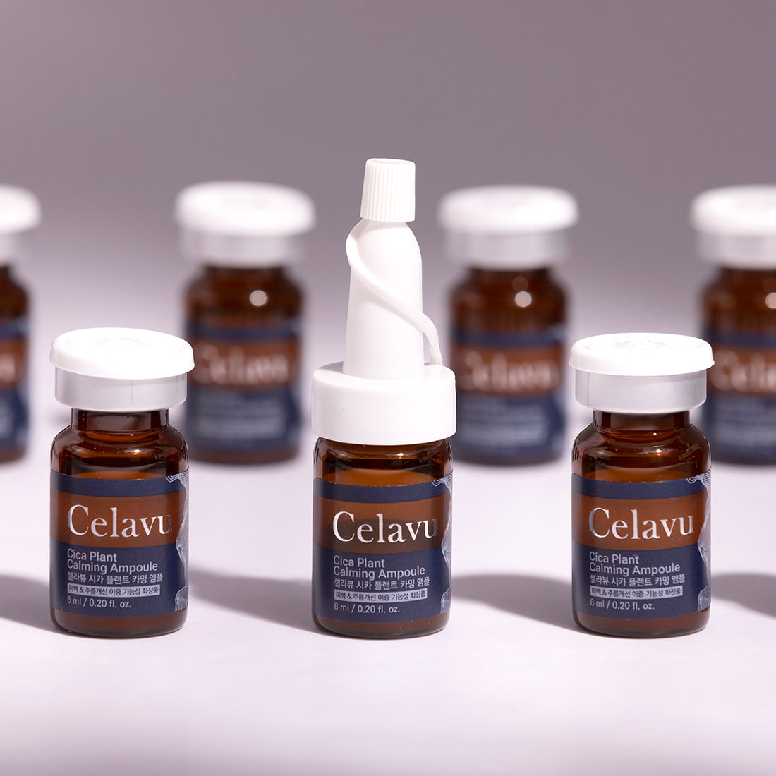 Celavu Cica Plant Calming Ampoule (6ml X 12 Vials)