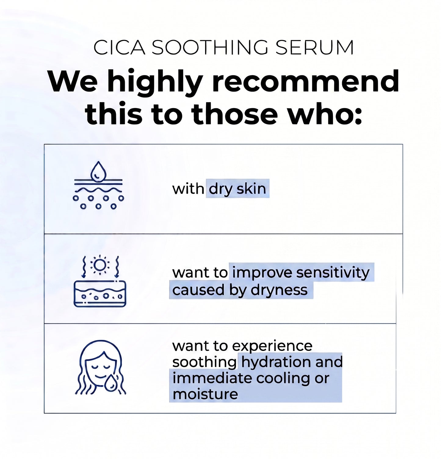 Celavu Cica Soothing Serum/Cream - Intensive Calming & Hydrating Skin Barrier Care