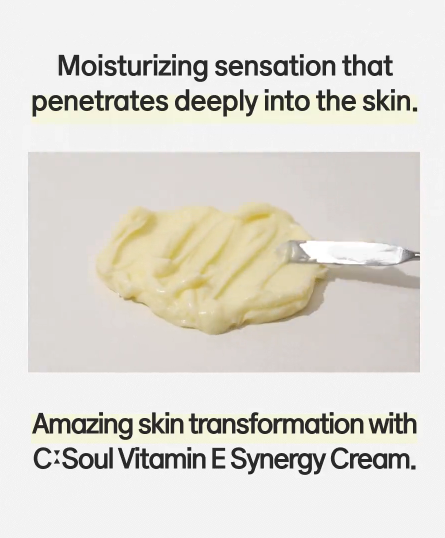 C:soul Vitamin E Synergy Cream (Alcohol-Free)