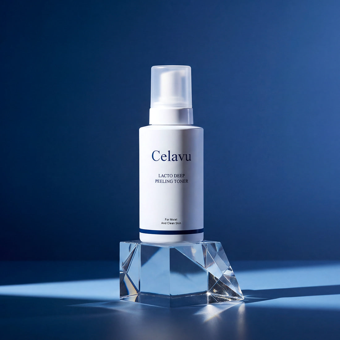 Celavu Lacto Peeling Bubble Toner - Gentle AHA BHA PHA Exfoliation & Deep Hydration
