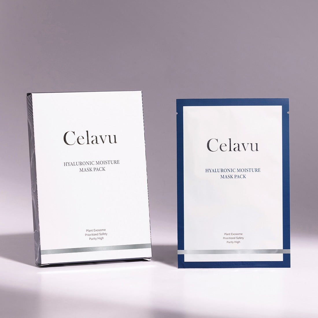 Celavu Hyaluronic Moisture Mask Pack - Intensive Soothing & Hydration All-In-One