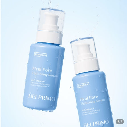 Belprimo Hyal Pore Tightening Serum 50ml - 5-in-1 Pore Care & Cooling