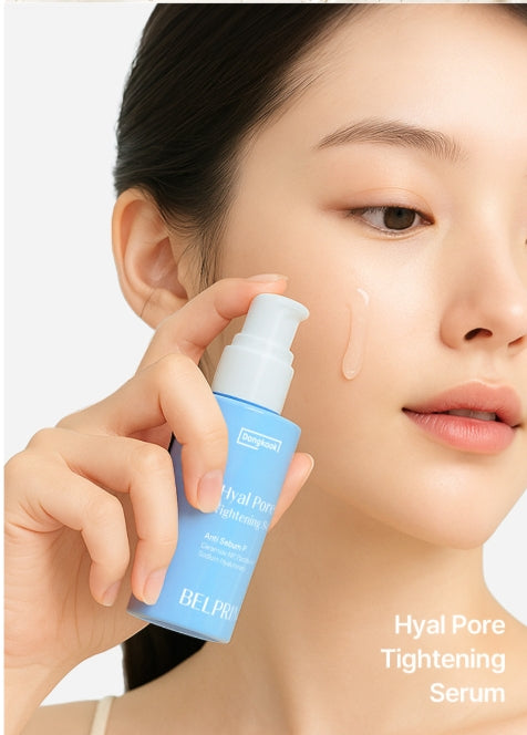 Belprimo Hyal Pore Tightening Serum 50ml - 5-in-1 Pore Care & Cooling