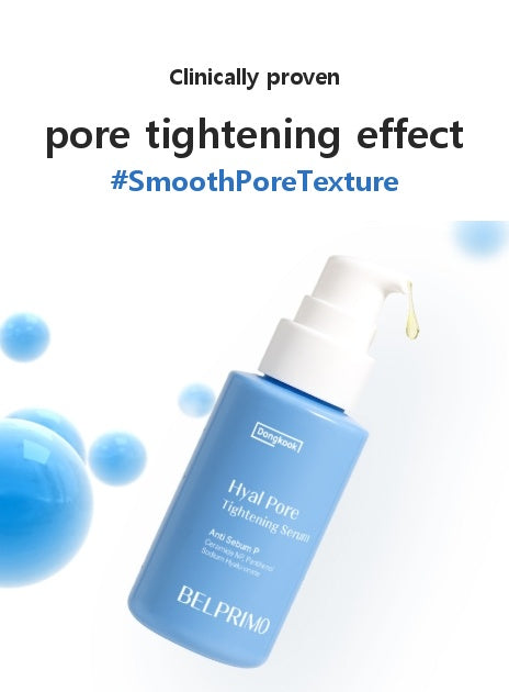 Belprimo Hyal Pore Tightening Serum 50ml - 5-in-1 Pore Care & Cooling
