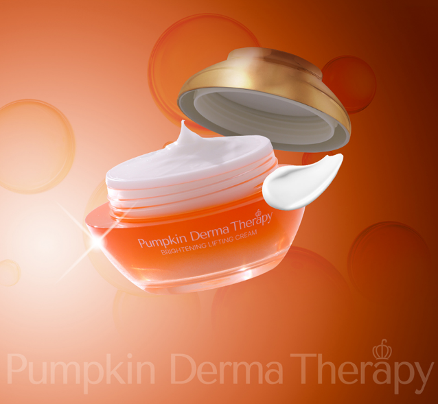 Pumpkin Derma Therapy Brightening Lifting Cream & Booster Device Set