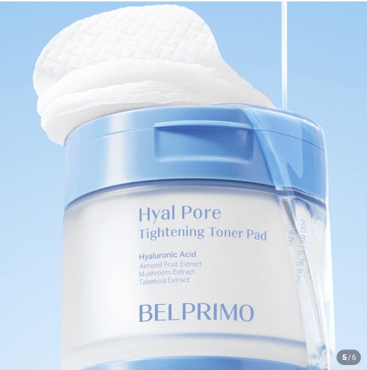 Hyal Pore Toner Pad (60 Pads) - Pore Tightening & Exfoliating