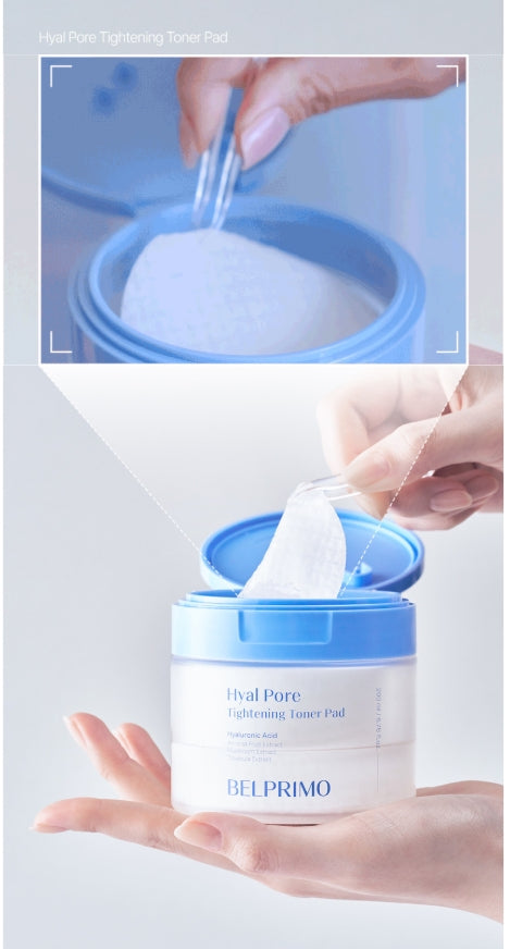 Hyal Pore Toner Pad (60 Pads) - Pore Tightening & Exfoliating