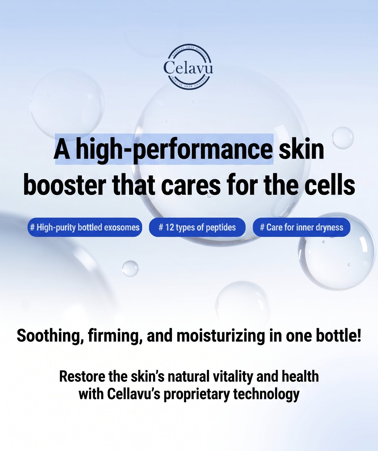 Celavu Topical Skin Booster - Professional Grade (3ml X 10 Vials)