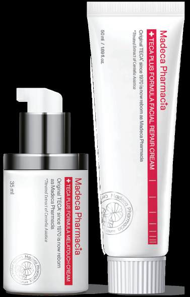 Madeca Pharmacia Intensive Brightening Duo (Facial Cream + Melatouch Cream)